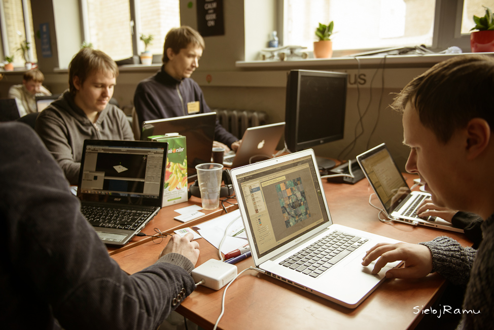 Global GameJam 2013 @ Vilnius / Day 2