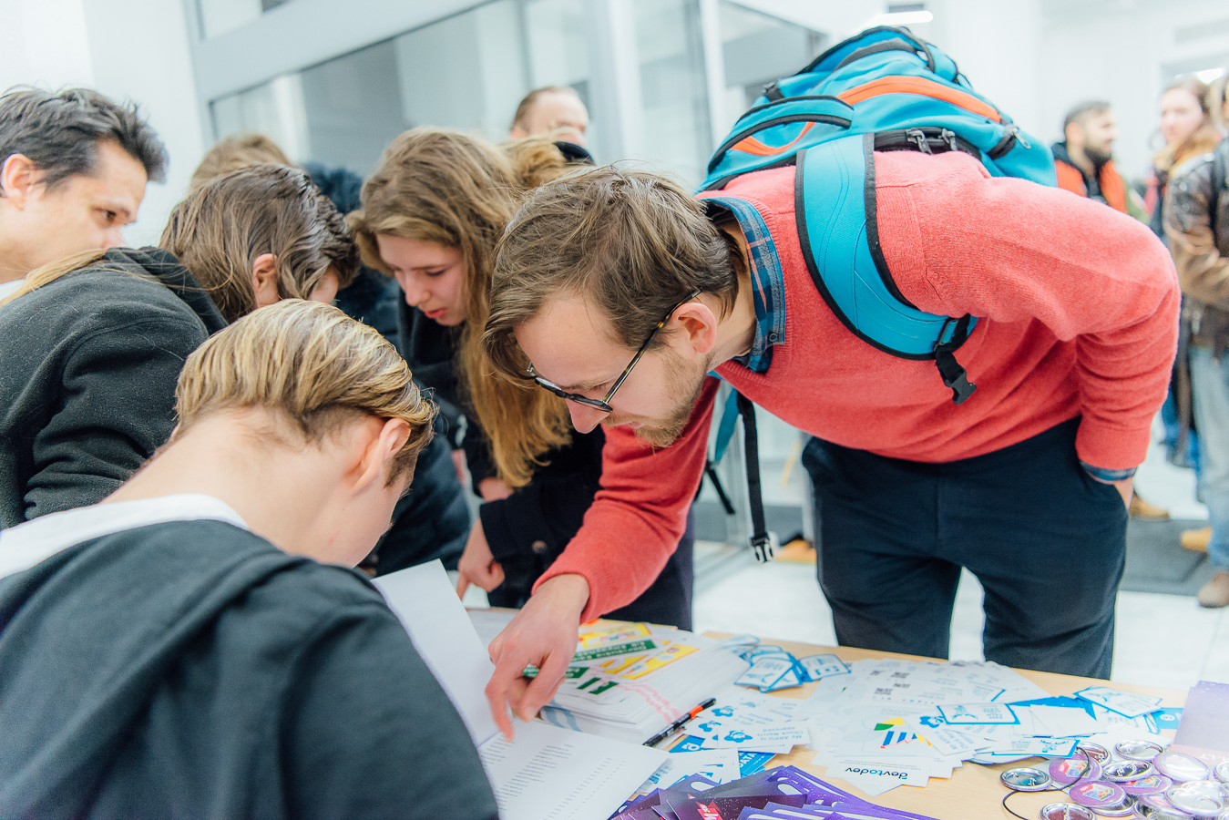 Global Game Jam 2017, Vilnius, Day 1
